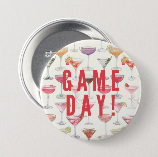Game Day Martini Button