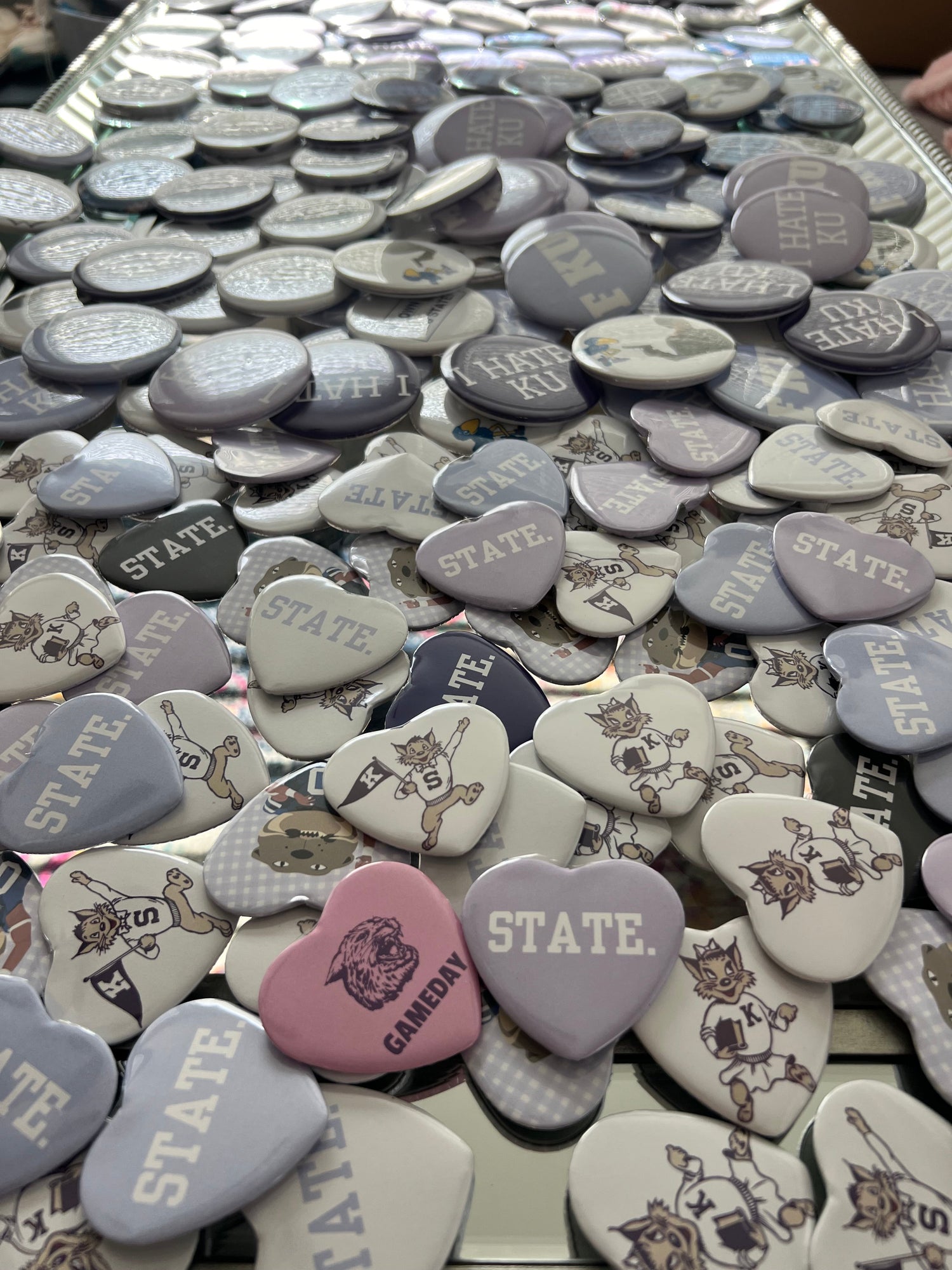 Heart Shaped Buttons