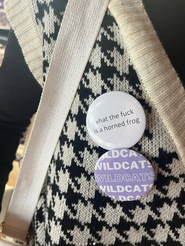 wtf is a horned frog button